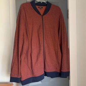 Men’s Zip Up Bomber Style Sweater